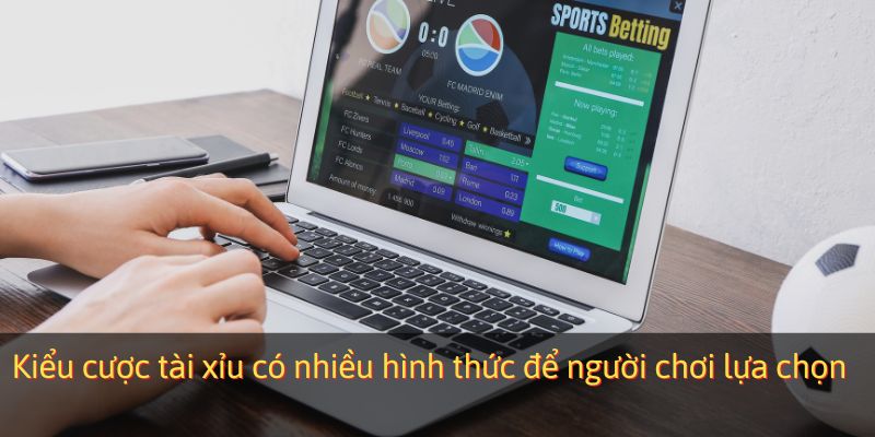 Kiểu cược tài xỉu có nhiều hình thức để người chơi lựa chọn